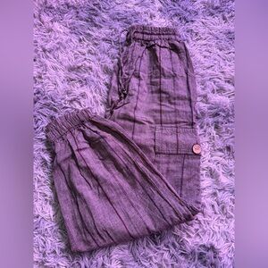 Small cotton trousers